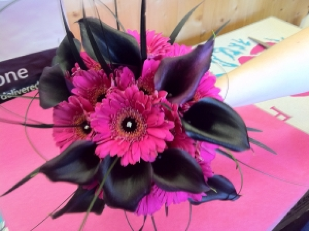 bridal posy